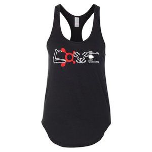 Orange Theory Alternative Satin Jersey Tank LOVE